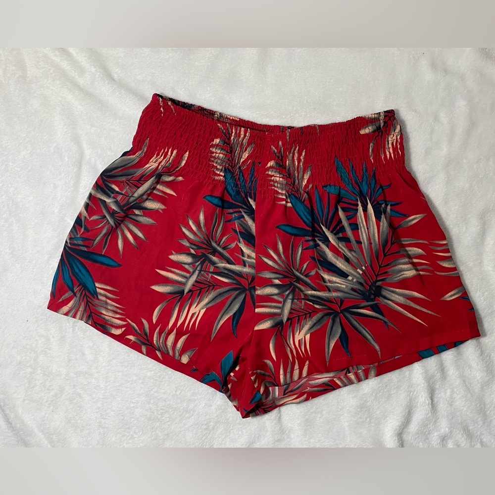 Tropical shorts, size large